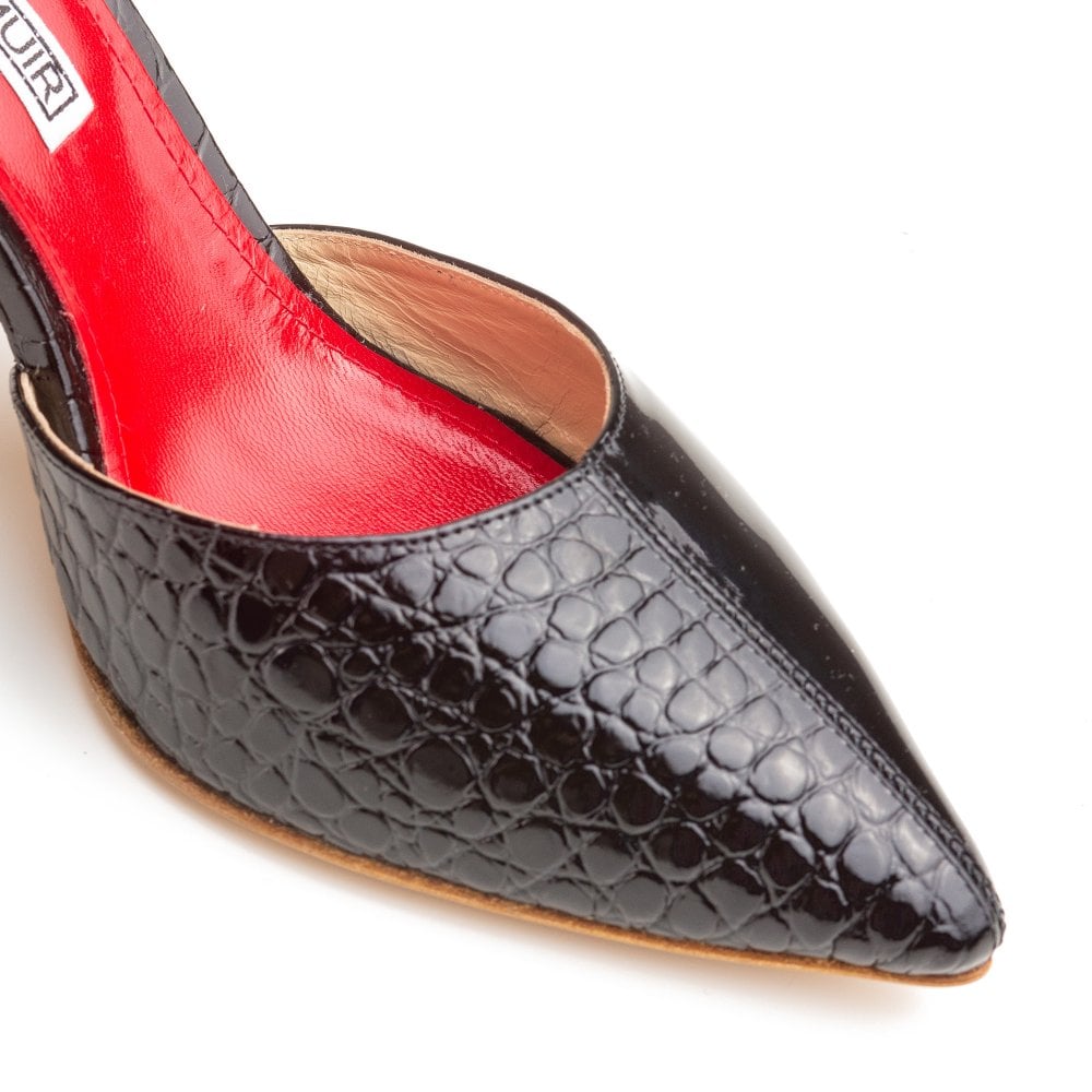 Augusta Black slingback pumps