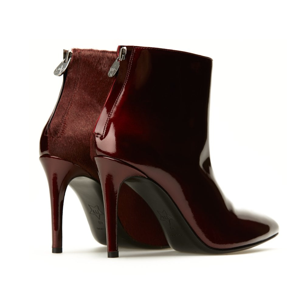 Paulina Burgundy Boots