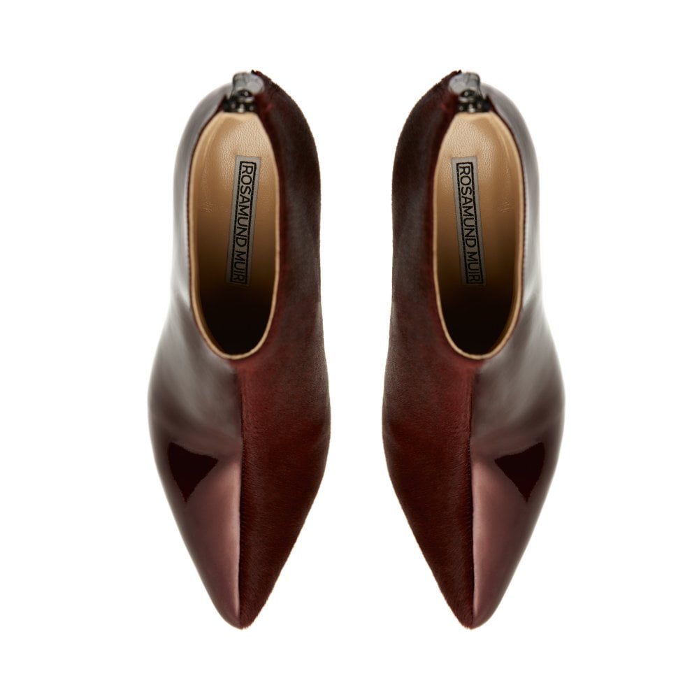 Paulina Burgundy Boots