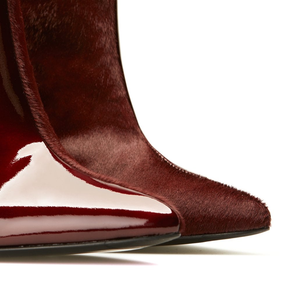 Paulina Burgundy Boots