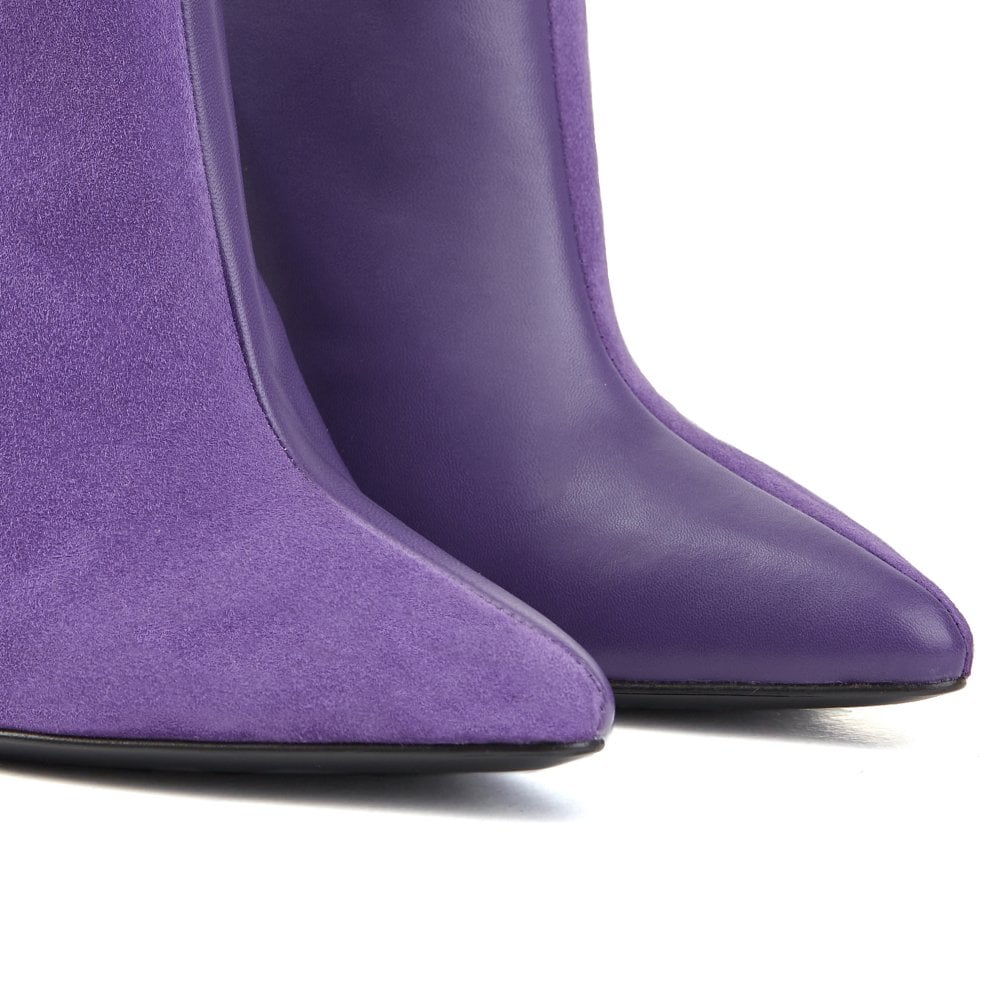 Paulina Grape Purple Boots