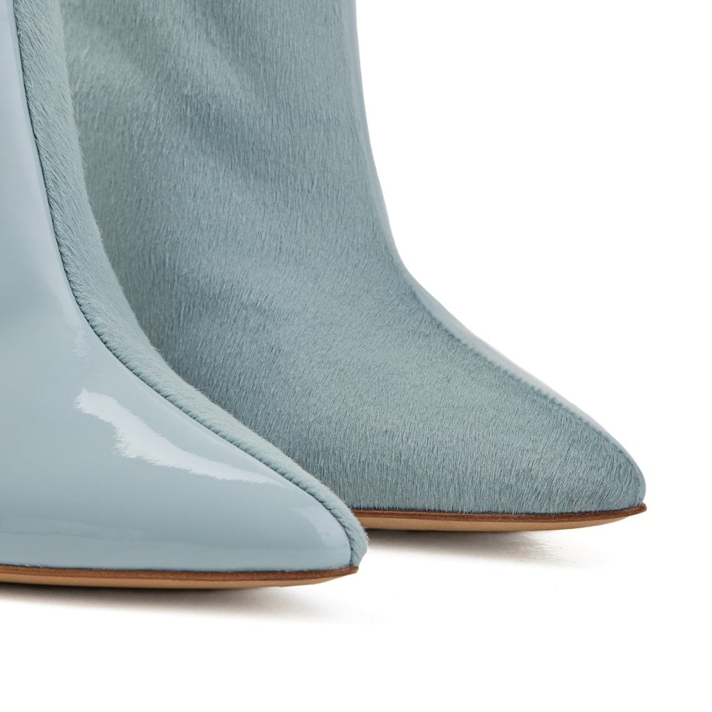 Paulina Light Greyish Blue Boots