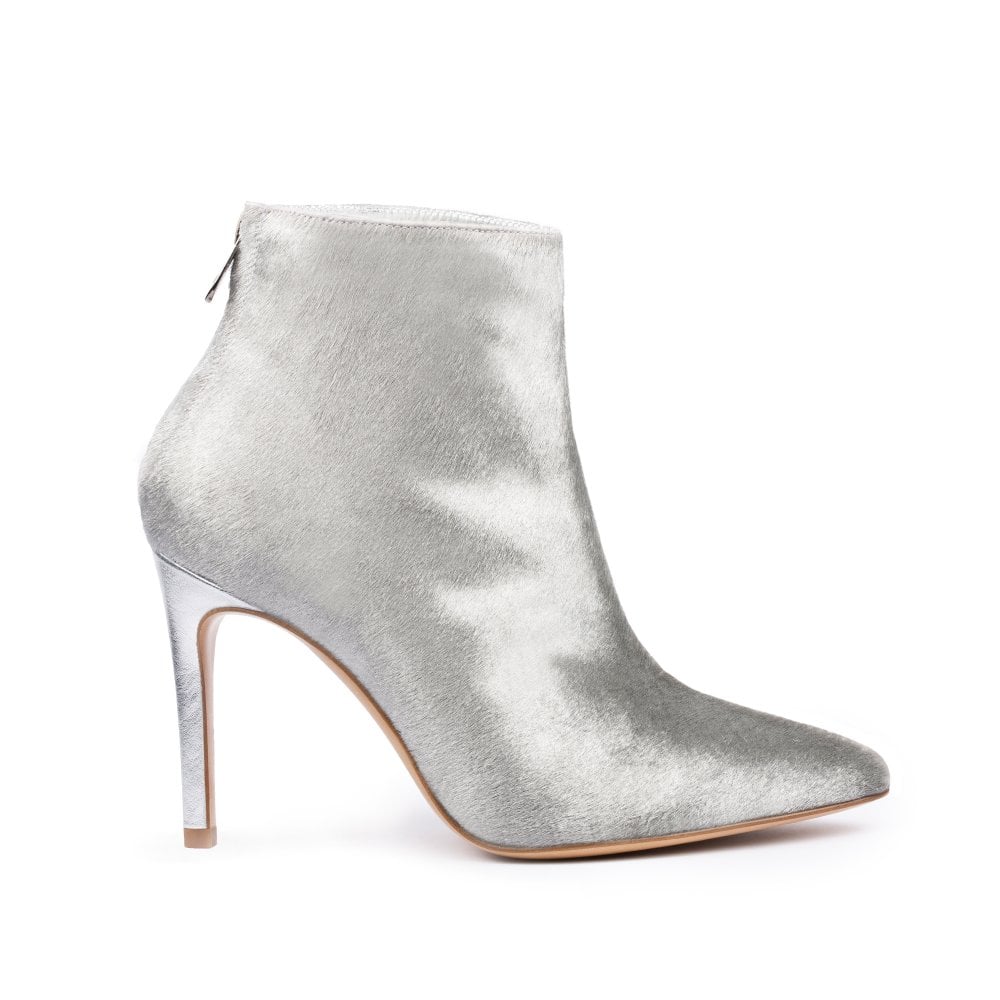 Paulina Silver Boots