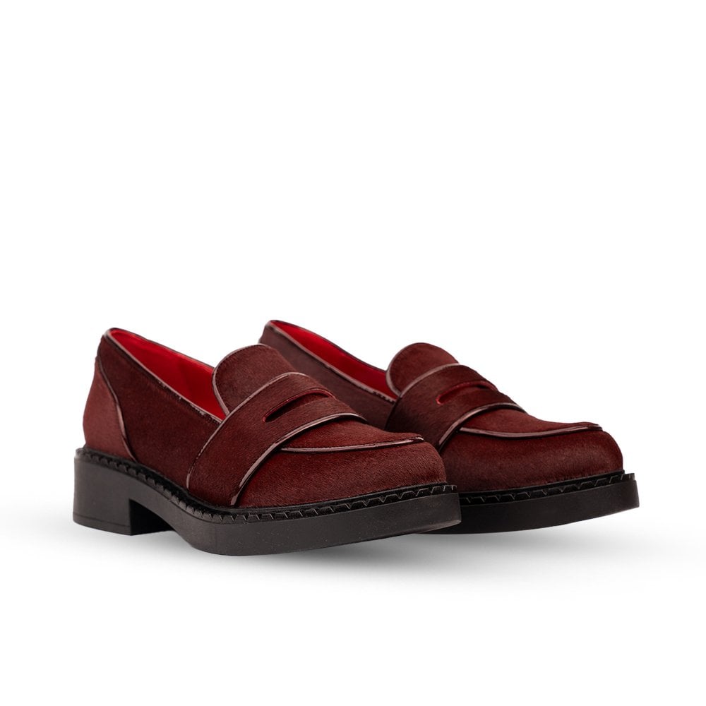 Stratford Burgundy Loafers
