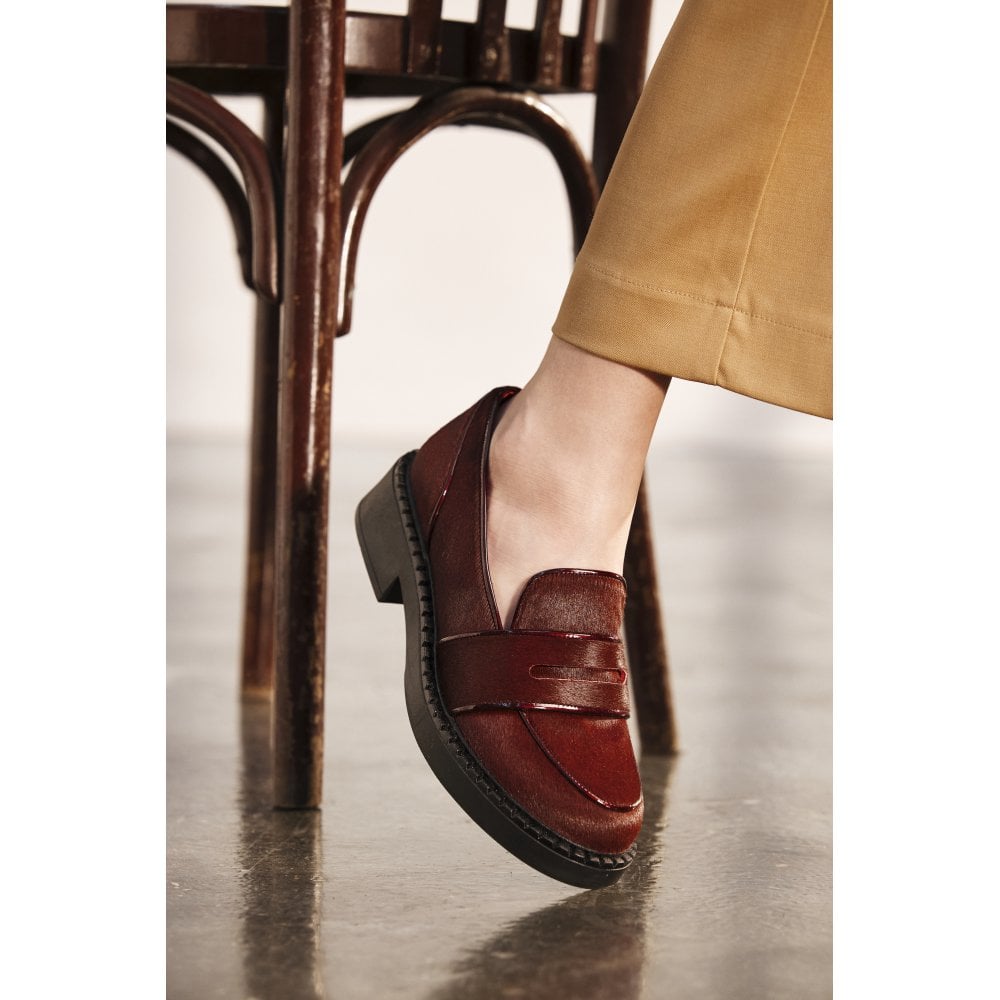 Stratford Burgundy Loafers