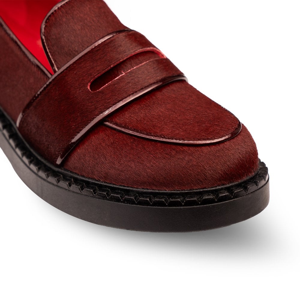 Stratford Burgundy Loafers