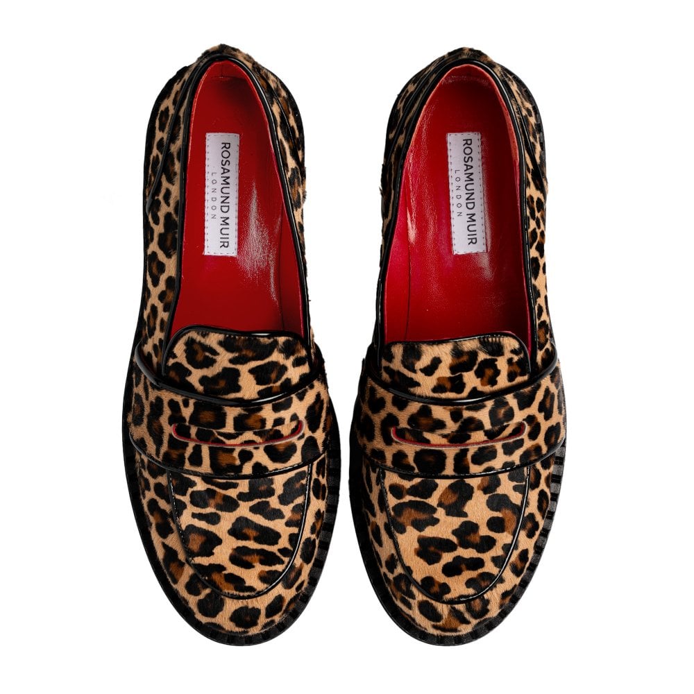 Stratford Leopard Print Loafers