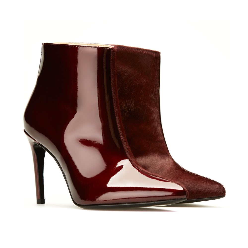 Paulina Burgundy Boots