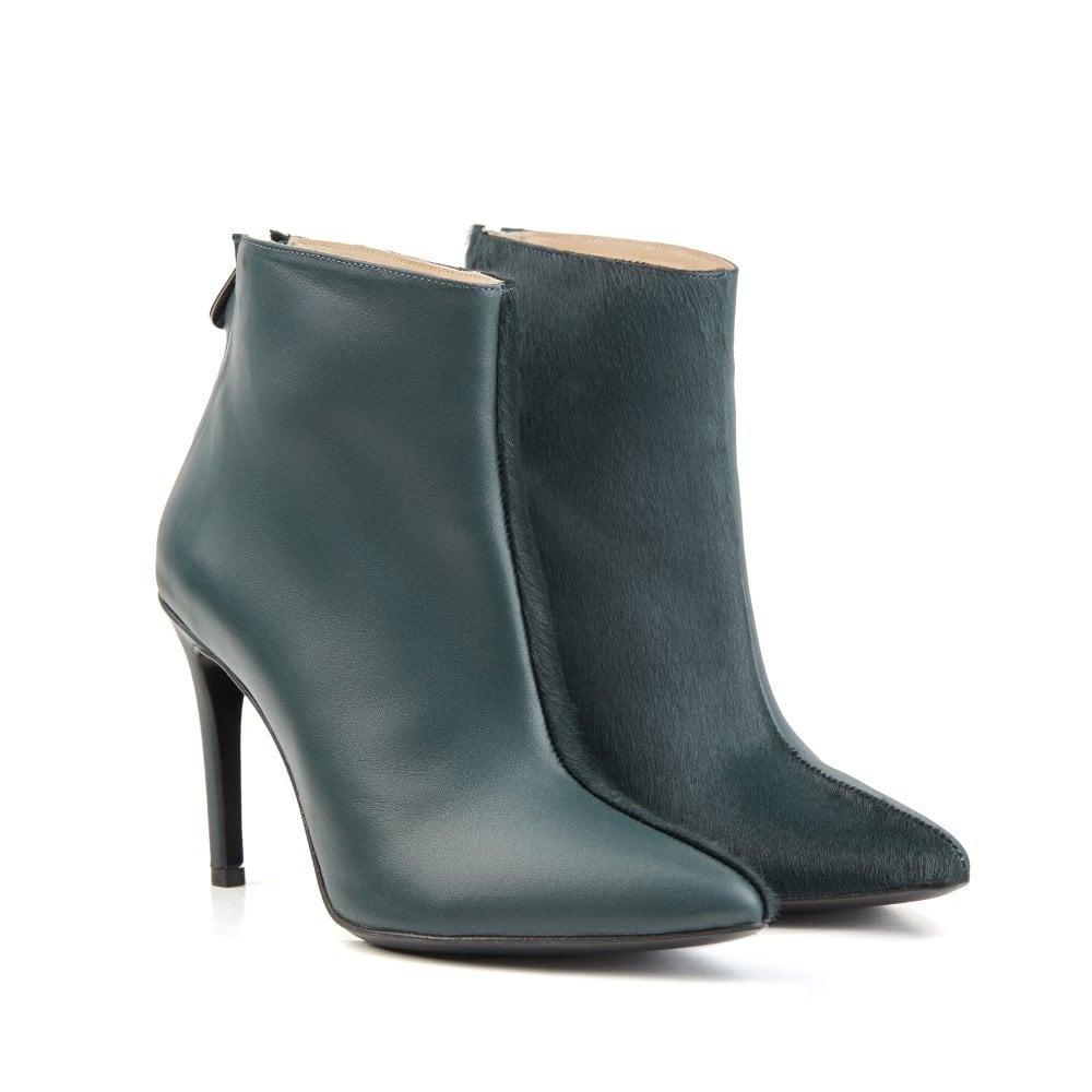 Paulina Dark Green Boots