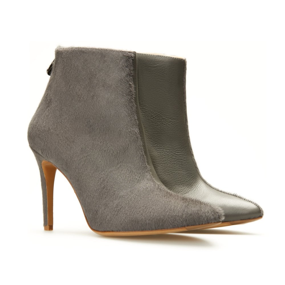 Paulina Grey Boots